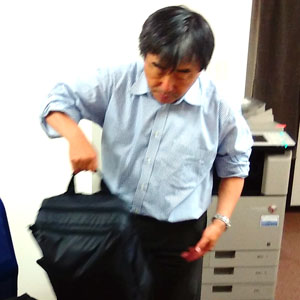 冬場でわかるビジネスバッグの使い勝手