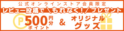 レビューでプレゼント