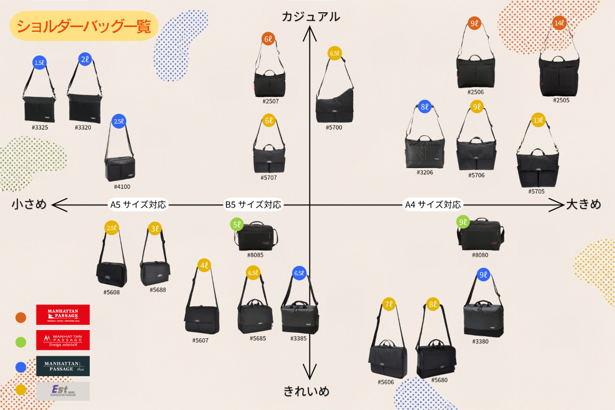 ショルダーバッグ一覧 - マンハッタンパッセージ 公式オンラインストア